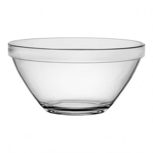 Bormioli Rocco Pompei from Steelite International 12 oz. Stackable Tempered Glass Bowl - 24/Case Bormioli Rocco Pompei from Steelite International 12 oz. Stackable Tempered Glass Bowl - 24/Case