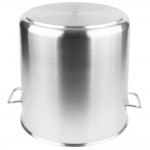 Vollrath 47725 Intrigue 53 Qt. Stainless Steel Stock Pot
