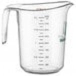 WebstaurantStore 2 Qt. (8 Cups) Clear Plastic Measuring Cup