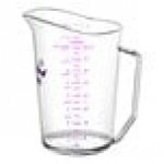 WebstaurantStore 2 Qt. (8 Cups) Clear Plastic Measuring Cup