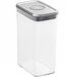 OXO 2.7 Qt. / 2.6 Liter Clear Rectangular SAN Plastic Food Storage Container with Stainless Steel POP Lid OXO 2.7 Qt. / 2.6 Liter Clear Rectangular SAN Plastic Food Storage Container with Stainless Steel POP Lid