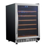 Eurodib USF54S Single Section 57-Bottle Single Temperature Full Glass Door Undercounter Wine Refrigerator Eurodib USF54S Single Section 57-Bottle Single Temperature Full Glass Door Undercounter Wine Refrigerator