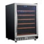 Eurodib USF54S Single Section 57-Bottle Single Temperature Full Glass Door Undercounter Wine Refrigerator Eurodib USF54S Single Section 57-Bottle Single Temperature Full Glass Door Undercounter Wine Refrigerator