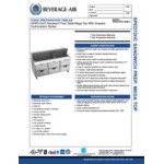 Beverage-Air SPED72HC-30M-6-STL 72