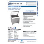 Beverage-Air SPE36HC-15M-STL Elite Series 36 Beverage-Air SPE36HC-15M-STL Elite Series 36