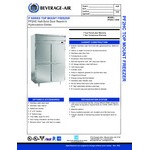 Beverage-Air P-Series PF2HC-1AHS 52 1/8