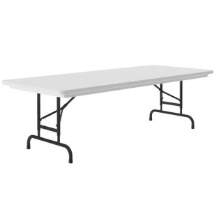 Correll Adjustable Height Folding Table, 30 Correll Adjustable Height Folding Table, 30