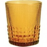 Zwiesel Fortessa Malcolm 11.5 oz. Amber Rocks / Double Old Fashioned Glass - 24/Case