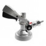 Micro Matic KK-713-058 KeyKeg 304 Stainless Steel 1-Way Keg Coupler with Ergonomic Lever Handle Micro Matic KK-713-058 KeyKeg 304 Stainless Steel 1-Way Keg Coupler with Ergonomic Lever Handle