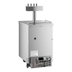 Avantco UDD-1-HC-S Four Tap Kegerator Beer Dispenser - Stainless Steel, (1) 1/2 Keg Capacity