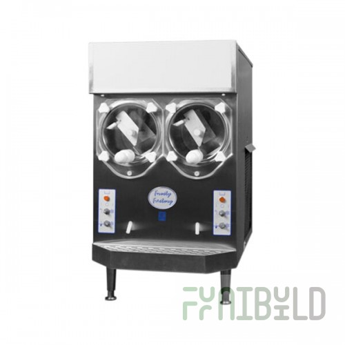 Frosty Factory 217W 16 Qt. Double Cylinder Water-Cooled Frozen Cocktail Machine - 115V