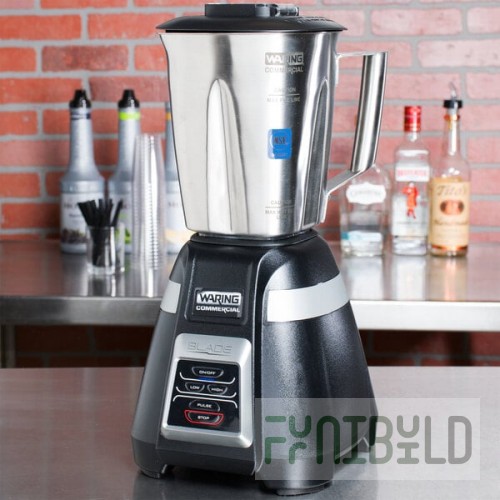 Waring BB320S Blade 48 oz. Bar Blender with Stainless Steel Container and Electronic Keypad Controls - 120V
