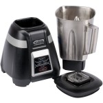 Waring BB320S Blade 48 oz. Bar Blender with Stainless Steel Container and Electronic Keypad Controls - 120V Waring BB320S Blade 48 oz. Bar Blender with Stainless Steel Container and Electronic Keypad Controls - 120V