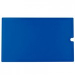 Cambro VBRL6186 Navy Blue 6' Versa Food / Salad Bar with Standard Casters - Low Height