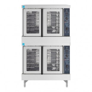 Wolf by Vulcan WC44ED 208/3 Double Deck Full Size Electric Convection Oven - 208V, 3 Phase, 25 kW Wolf by Vulcan WC44ED 208/3 Double Deck Full Size Electric Convection Oven - 208V, 3 Phase, 25 kW