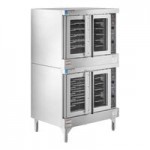 Wolf by Vulcan WC44ED 208/3 Double Deck Full Size Electric Convection Oven - 208V, 3 Phase, 25 kW