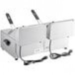 Avantco F102 20 lb. Dual Tank Electric Countertop Fryer - 120V, 3500W