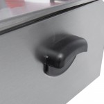 Avantco F102 20 lb. Dual Tank Electric Countertop Fryer - 120V, 3500W
