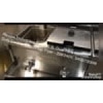 Avantco F102 20 lb. Dual Tank Electric Countertop Fryer - 120V, 3500W