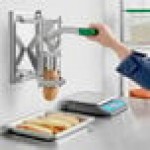 Garde FCWDG6WM Heavy-Duty 6-Wedge Potato / Fry Cutter with Wall Mount Bracket