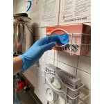 Noble Powder-Free Disposable Blue Exam Grade Nitrile 4.5 Mil Thick Textured Gloves - Large - 1,000/Case Noble Powder-Free Disposable Blue Exam Grade Nitrile 4.5 Mil Thick Textured Gloves - Large - 1,000/Case