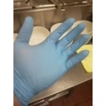Noble Powder-Free Disposable Blue Exam Grade Nitrile 4.5 Mil Thick Textured Gloves - Large - 1,000/Case Noble Powder-Free Disposable Blue Exam Grade Nitrile 4.5 Mil Thick Textured Gloves - Large - 1,000/Case