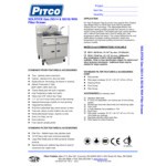 Pitco® SG14-2FD Solstice 2 Unit Liquid Propane Stainless Steel Floor Fryer with (2) 40-50 lb. Frypots and Filter Drawer - 110,000 BTU Pitco® SG14-2FD Solstice 2 Unit Liquid Propane Stainless Steel Floor Fryer with (2) 40-50 lb. Frypots and Filter Drawer - 110,000 BTU