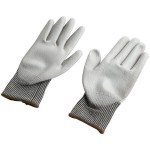 Cordova Monarch Gray Engineered Fiber Cut Resistant Gloves with Gray Polyurethane Palm Coating - Extra Large