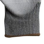 Cordova Monarch Gray Engineered Fiber Cut Resistant Gloves with Gray Polyurethane Palm Coating - Extra Large
