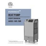 Airrex 1.5 Ton Portable Air-Cooled Heat Pump AHSC-18R - 16,800 BTU, 115V, 1 Phase