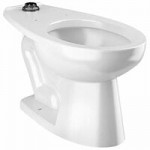 Sloan 2172009 Standard Elongated Floor-Mounted Toilet with SloanTec Glaze - 1.1 to 1.6 GPF Sloan 2172009 Standard Elongated Floor-Mounted Toilet with SloanTec Glaze - 1.1 to 1.6 GPF