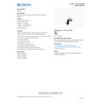 Sloan 3346050 ESD-250-CP Polished Chrome Sensor Soap Dispenser with 5 3/8 Sloan 3346050 ESD-250-CP Polished Chrome Sensor Soap Dispenser with 5 3/8