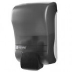 San Jamar S900TBL Rely Arctic Blue Manual Soap, Sanitizer, and Lotion Dispenser - 5 San Jamar S900TBL Rely Arctic Blue Manual Soap, Sanitizer, and Lotion Dispenser - 5