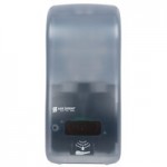 San Jamar S900TBL Rely Arctic Blue Manual Soap, Sanitizer, and Lotion Dispenser - 5 San Jamar S900TBL Rely Arctic Blue Manual Soap, Sanitizer, and Lotion Dispenser - 5