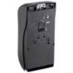 San Jamar SHF970BKSS Summit Rely Black Hybrid Automatic Foam Hand Soap and Sanitizer Dispenser - 5 1/2 San Jamar SHF970BKSS Summit Rely Black Hybrid Automatic Foam Hand Soap and Sanitizer Dispenser - 5 1/2