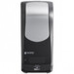 San Jamar SHF970BKSS Summit Rely Black Hybrid Automatic Foam Hand Soap and Sanitizer Dispenser - 5 1/2 San Jamar SHF970BKSS Summit Rely Black Hybrid Automatic Foam Hand Soap and Sanitizer Dispenser - 5 1/2