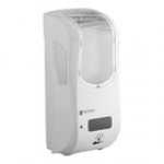 San Jamar SHF970BKSS Summit Rely Black Hybrid Automatic Foam Hand Soap and Sanitizer Dispenser - 5 1/2 San Jamar SHF970BKSS Summit Rely Black Hybrid Automatic Foam Hand Soap and Sanitizer Dispenser - 5 1/2