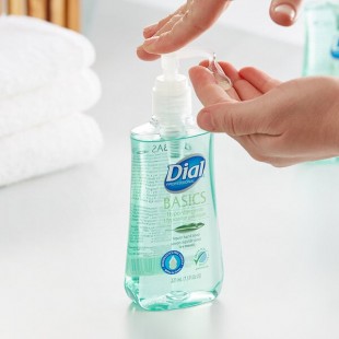 Dial DIA33256 Professional Basics 7.5 oz. Hypoallergenic Liquid Hand Soap Dial DIA33256 Professional Basics 7.5 oz. Hypoallergenic Liquid Hand Soap