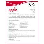Noble 7.25 oz. Apple Ready-to-Use Metered Air Freshener Refill - 12/Case Noble 7.25 oz. Apple Ready-to-Use Metered Air Freshener Refill - 12/Case