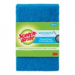 3M Scotch-BriteTM 7100282772 Zero Scratch Scrub Sponge - 9/Pack