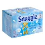 Snuggle Blue Sparkle Cuddle-Up Fresh 200-Count Dryer Sheets - 6/Case Snuggle Blue Sparkle Cuddle-Up Fresh 200-Count Dryer Sheets - 6/Case