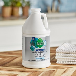 Seventh Generation Power+ 10732913227010 Free & Clear 64 oz. Chlorine-Free Bleach - 6/Case Seventh Generation Power+ 10732913227010 Free & Clear 64 oz. Chlorine-Free Bleach - 6/Case
