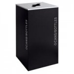 Ex-Cell Kaiser RC-KD36-PL BT-HMG Black Tie Kaleidoscope Hammered Gray Square 36 Gallon Plastic Receptacle Ex-Cell Kaiser RC-KD36-PL BT-HMG Black Tie Kaleidoscope Hammered Gray Square 36 Gallon Plastic Receptacle