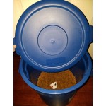 Carlisle 84105602 Bronco 55 Gallon White Flat Round Trash Can Lid Carlisle 84105602 Bronco 55 Gallon White Flat Round Trash Can Lid