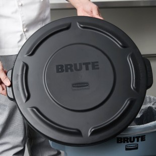 Rubbermaid® FG261960BLA BRUTE 20 Gallon Black Round Trash Can Lid Rubbermaid® FG261960BLA BRUTE 20 Gallon Black Round Trash Can Lid