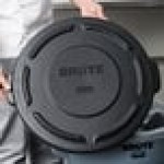 Rubbermaid® FG261960BLA BRUTE 20 Gallon Black Round Trash Can Lid