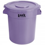 Lavex 20 Gallon Purple Round Commercial Trash Can / Ingredient Bin Lavex 20 Gallon Purple Round Commercial Trash Can / Ingredient Bin