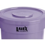 Lavex 20 Gallon Purple Round Commercial Trash Can / Ingredient Bin Lavex 20 Gallon Purple Round Commercial Trash Can / Ingredient Bin