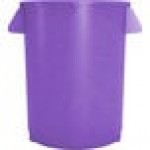Lavex 20 Gallon Purple Round Commercial Trash Can / Ingredient Bin Lavex 20 Gallon Purple Round Commercial Trash Can / Ingredient Bin