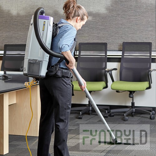 ProTeam 107341 Super Coach Pro 10 Qt. Backpack Vacuum with 106841 18